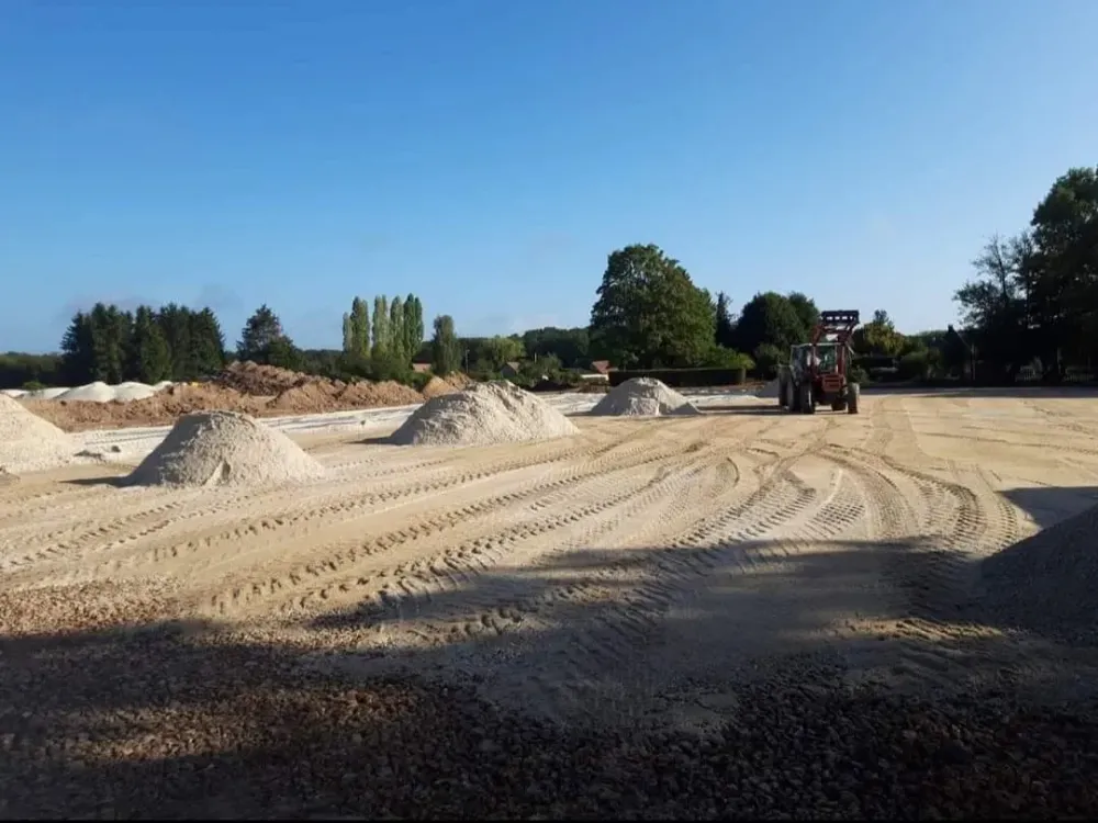 Terrassement près de Flers